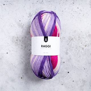 Järbo Raggi 100g 15235 Lively Up Yourself Indhold: 70% superwash uld, 30% polyamid Vægt/længde: 100 g = ca. 150 meter Anbefalede strikkepinde: 4.50 mm Strikkefasthed: 10 x 10 cm = ca. 18 m x 24 p Anbefalet hæklenål: 4.50 mm Hæklefasthed: 10 x 10 cm = ca. 14 fm x 17 p Vask: Maskinvask 40°C / Tørres fladt / Brug ikke skyllemiddel.