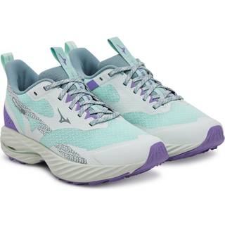 Mizuno Women's Wave Rider TT Bay/hint Of Mint/paisley Purple, 38