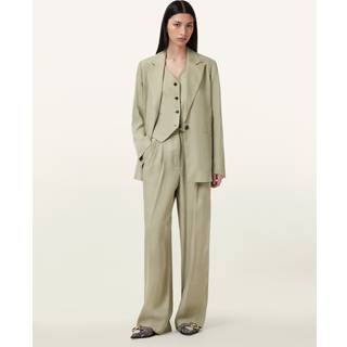 All Saints AllSaints Green Averie Ten Trousers