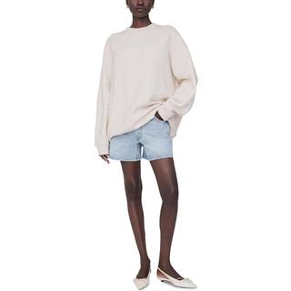 Anine Bing Tyler Sweatshirts A-08-10027 Cream (SMALL)