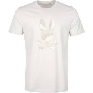 Psycho Bunny Baxter Graphic T-Shirt in Natural Linen I Psycho Bunny I Norton Barrie - 2XL
