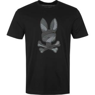 Psycho Bunny Baxter Graphic T-Shirt in Black I Psycho Bunny I Norton Barrie - M