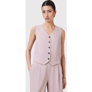 All Saints AllSaints Pink Aleida Waistcoat