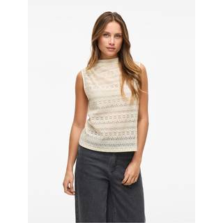 High Neck Top Uden Ærmer