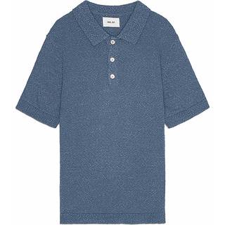 NN07 Randy Knitted Polo Bering Blue