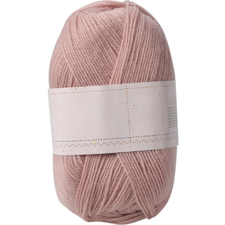 Lyserød Akryl Garn 50g / 100m til Strik og Hækling