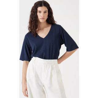 Hush Hush Reece V-hals draperet T-shirt