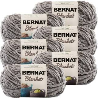 Bernat filtgarn-6/pk-dark 6/pk Dark Grey 6 Pack