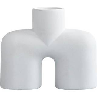 101 COPENHAGEN - Cobra Uno Vase Medio Bone Hvid