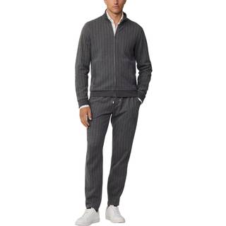 HACKETT Herren Cardigan grau Gestreift Classic Fit