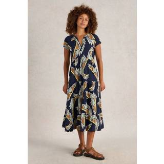White Stuff 100% Bomuld Tabitha Jersey Midi KjoleEU 34 (UK 6)
