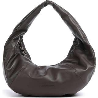 Les Visionnaires Greta Icon Silky Hobo bag mørkebrun
