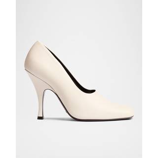 Khaite Eva leather pumps - white - EU 39