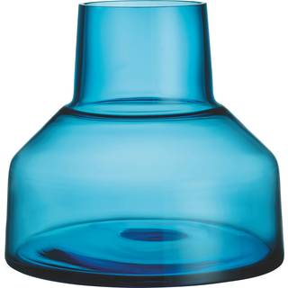Iittala Solare vase lav 20xØ22 cm Elektrisk blå