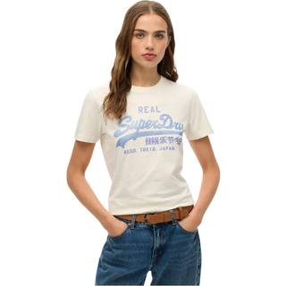 Superdry VL Rhinestone Slim Fit T-shirtEU 38 (UK 10)