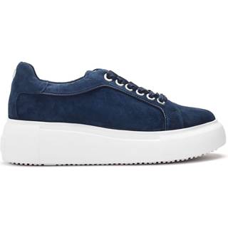 Moda in Pelle Moda in Pelle Bellis Scallop Detail Lace-Up Wedge Trainers