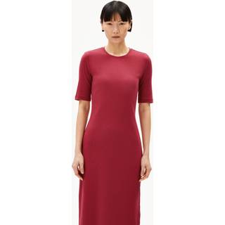 ARMEDANGELS Women's Sehaaraa Kjole Damer størrelse XL farve rød/pink