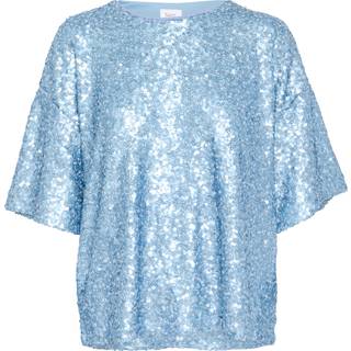 Saint Tropez Jadasz Blouse Bluser 30513850 Smoke Blue (XSMALL)