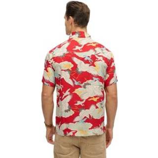 SUPERDRY HAWAII KORT ÆRMET SKJORTE L