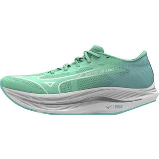 Mizuno Wave Rebellion Flash 2 Competition Running Shoe Women - Mint, White, Size 7.5 - mint