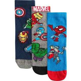 Next Marvel Avengers Superhero Cotton Rich Socks 3 Pack