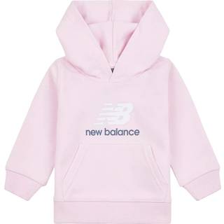 New Balance New Balance Kids Fransk frotté Stacked Logo Hættetrøje