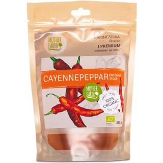 Mother Earth Cayennepeber Mald ØKO, 250 g