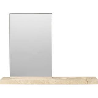 Ferm Living Caseta Bordspejl Travertin