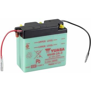 Yuasa 6N4B-2A-3 (Uden Syre) 6V Batteri til Motorcykel
