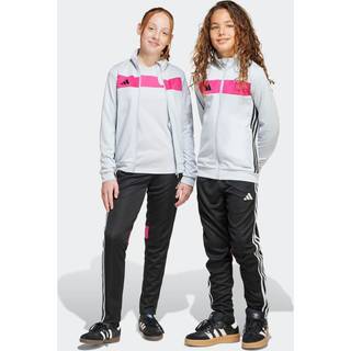 adidas adidas Grey Chrome Tiro 25 Essentials Tracksuit Kids