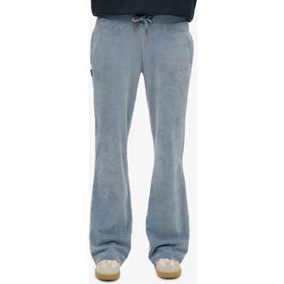 Superdry SUPERDRY Blue Light Velour Wide Leg Joggers