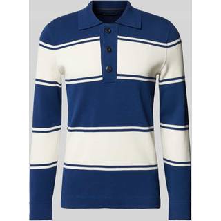 Marc O'Polo Herren Pullover blau Gestreift