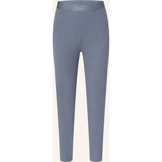 Calvin Klein Calvin Klein Grey Cotton Stretch Rib Lounge Leggings