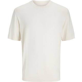 Ensfarvet Strikket T-shirt