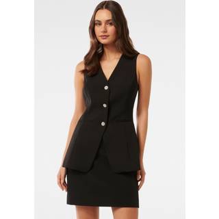 Forever New Forever New Black Brydie Vest Top