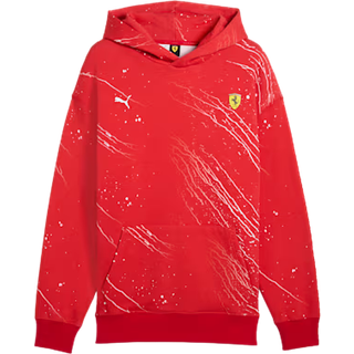Men&#39;s Puma Scuderia Ferrari HP Race Colour Splash Hoodie, Red, Size XL, Clothing - Rosso Corsa - XL