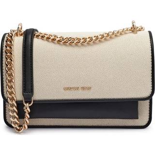 Michael Kors Claire Skuldertaske natur/sort