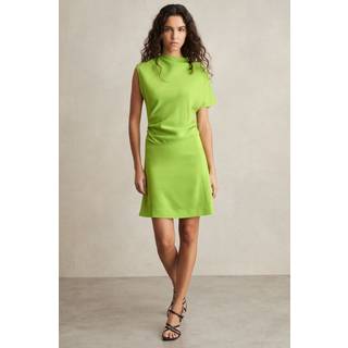 Reiss Freya Asymmetrisk Ruched Mini KjoleEU 46 (UK 18)