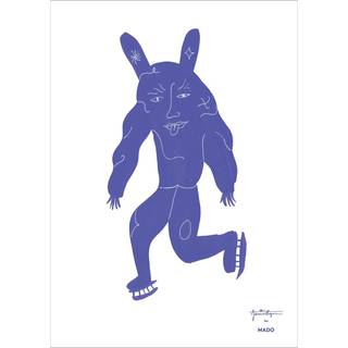 Paper Collective Skate Pan Plakat 30x40 Cm - Plakater Syrefrit Papir Multi - M4105