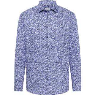MODERN FIT Shirt in navy printed