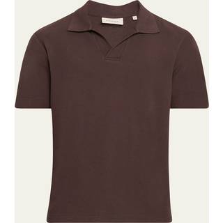 FRAME Jacquard Polo Brown