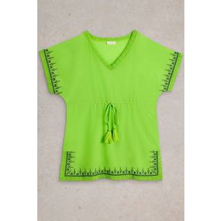 White Stuff White Stuff Green Bella Beach Dress