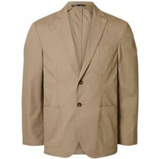 Sandfarvet Casual Blazer