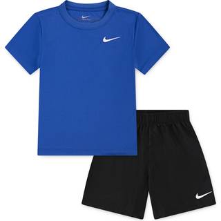 Nike Nike Black Little Kids DriFIT T-Shirt and Woven Shorts Set