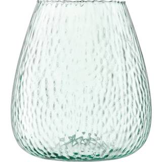 LSA International Vases - 'Canopy seed' vase, medium, clear blue in clear blue Recycled