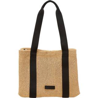 Marc O'Polo Runja Shopper taske beige/sort