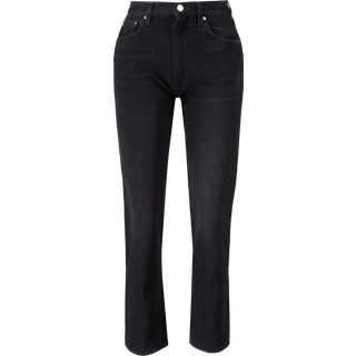 Toteme Mid-rise cropped jeans - black - 28