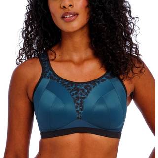 Freya Dynamic Soft Sports Bra - Dark Turquoise - G 70
