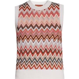 Missoni Zig Zag vest - neutrals - XL+