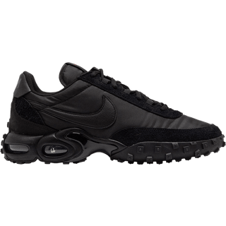 NIKE QS/TZ Nike | Air Max Waffle | Black sneakers Black - Størrelse: 39 - BLACK/ANTHRACITE - Black - 39